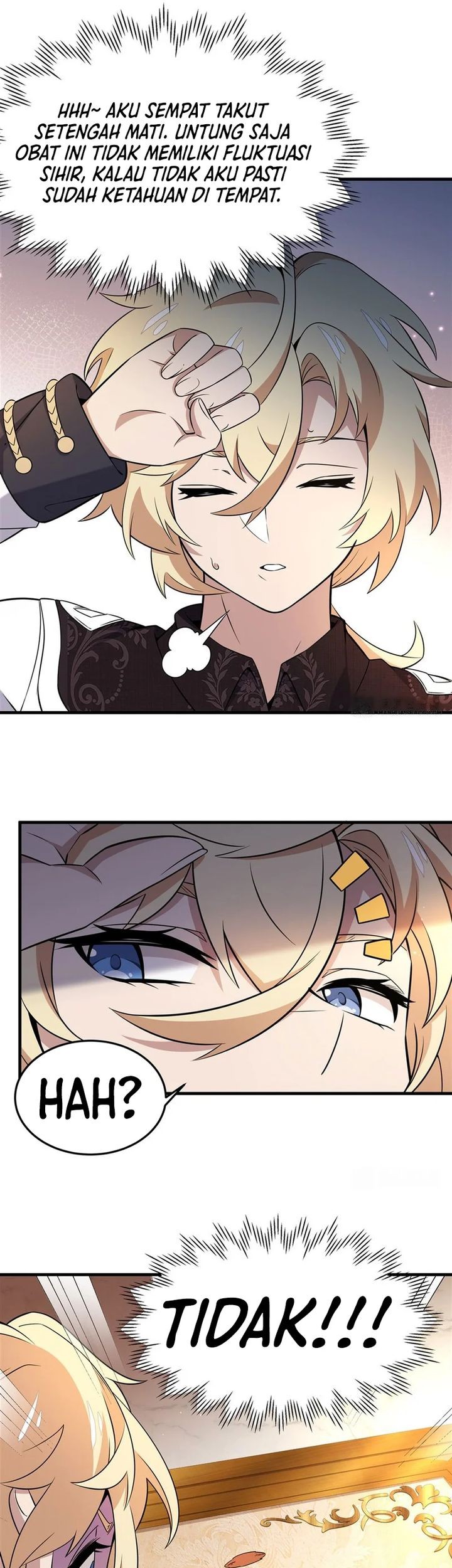 The Yellow-haired Villain in Female Main Character’s Novel wants Happiness Chapter 6 Gambar 19