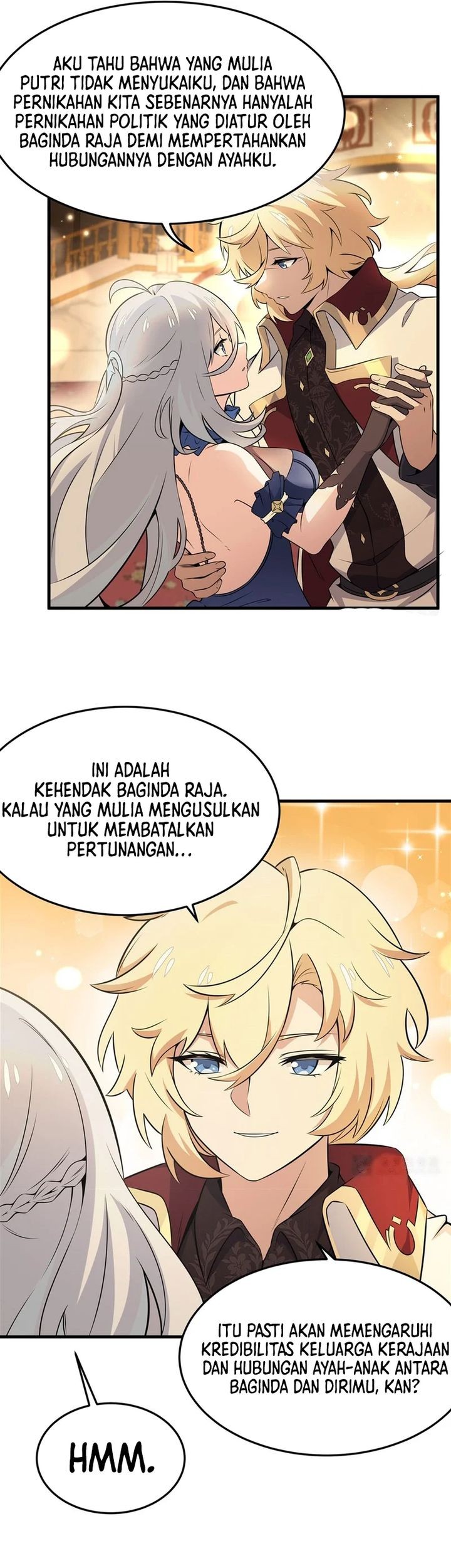 The Yellow-haired Villain in Female Main Character’s Novel wants Happiness Chapter 6 Gambar 3