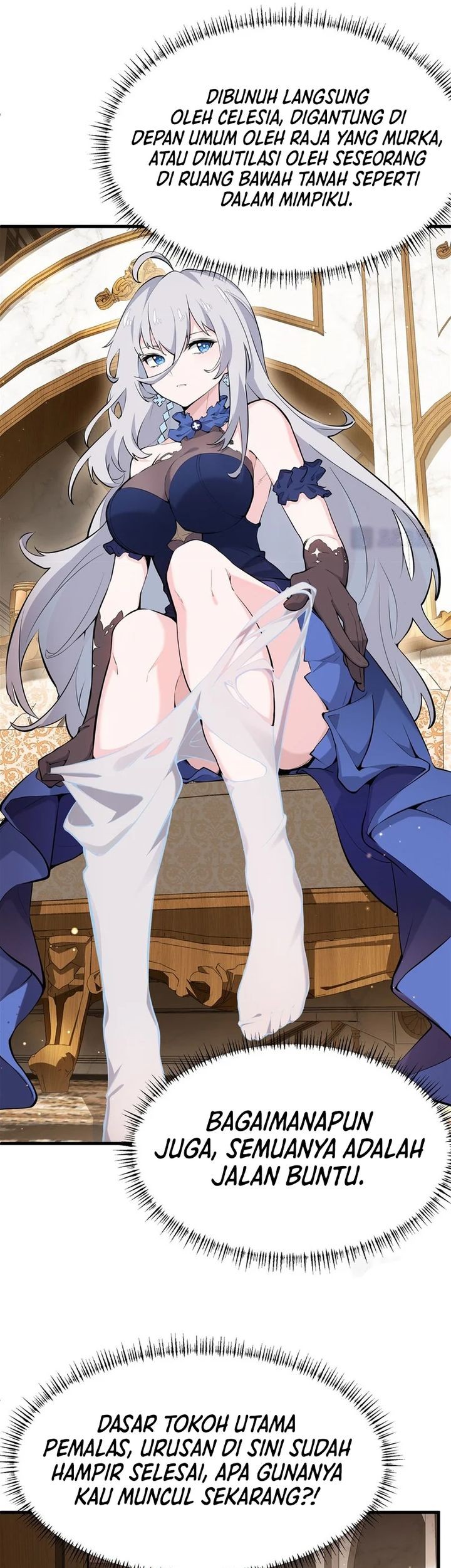 The Yellow-haired Villain in Female Main Character’s Novel wants Happiness Chapter 8 Gambar 19