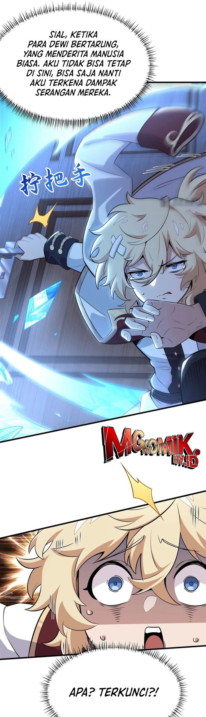 The Yellow-haired Villain in Female Main Character’s Novel wants Happiness Chapter 9 Gambar 9