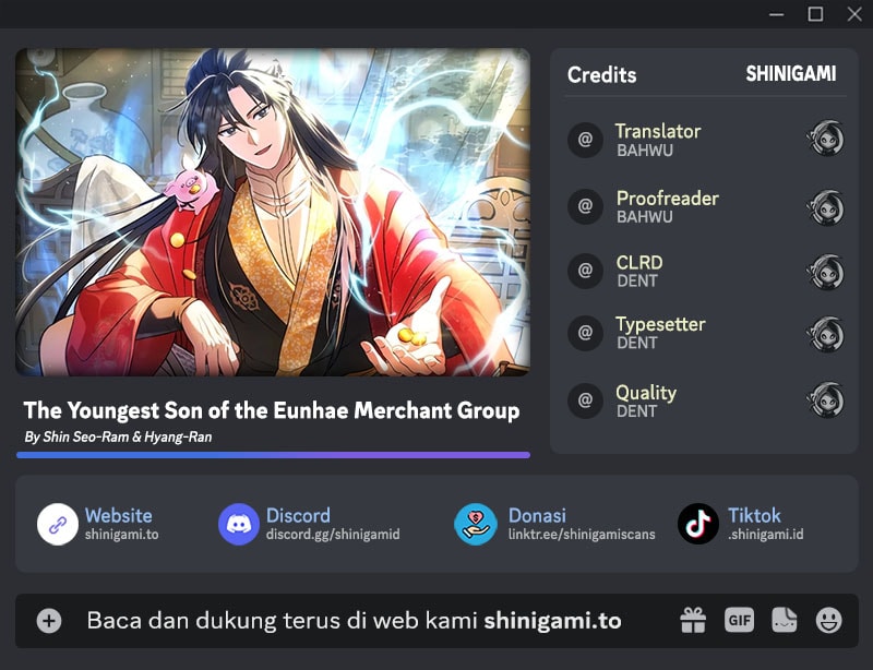 Komik The Youngest Son of the Eunhae Merchant Group Chapter 10 gambar nomor 1