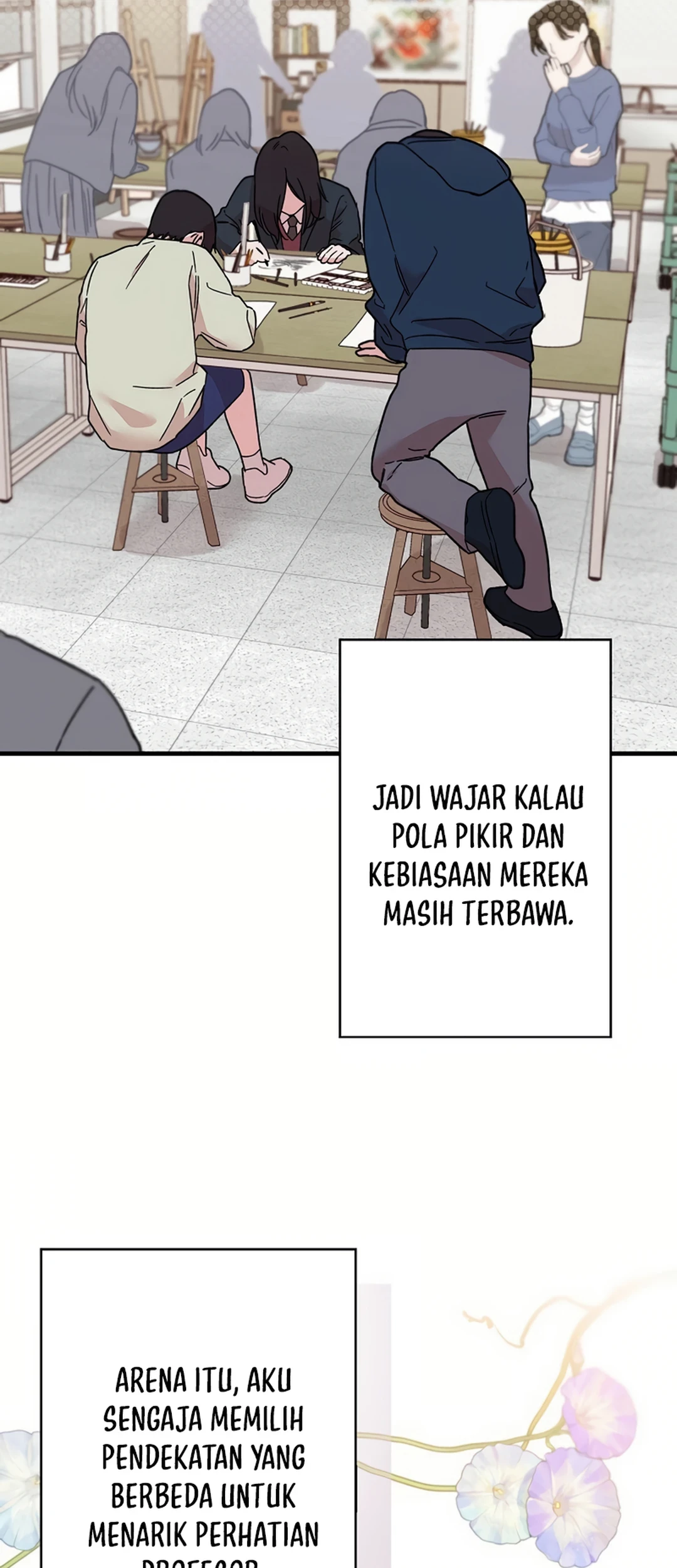 The Art Student Who Lived Twice Chapter 1 Gambar 80