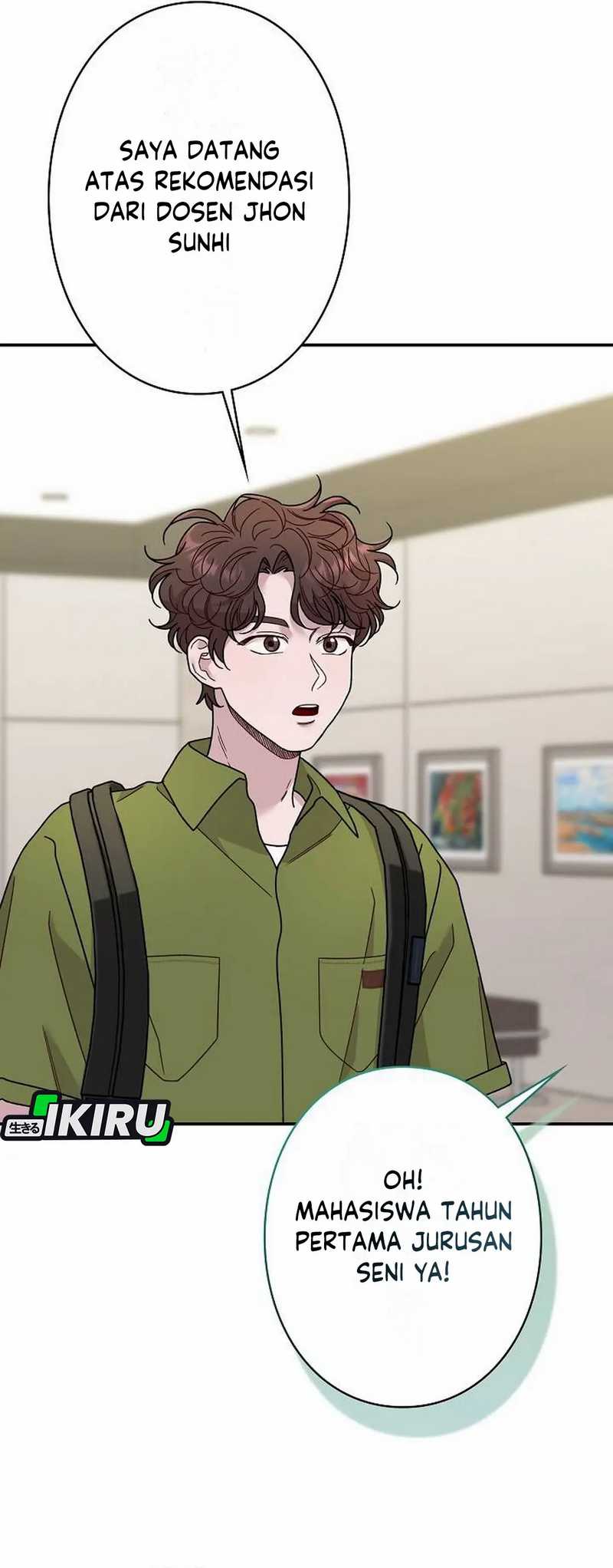 The Art Student Who Lived Twice Chapter 30 Gambar 14