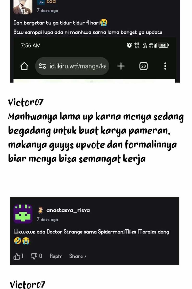 The Art Student Who Lived Twice Chapter 32 Gambar 70