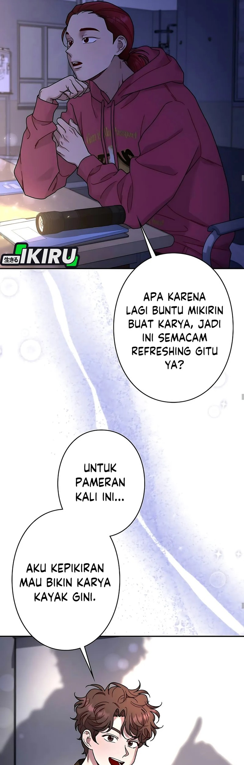 The Art Student Who Lived Twice Chapter 33 Gambar 43