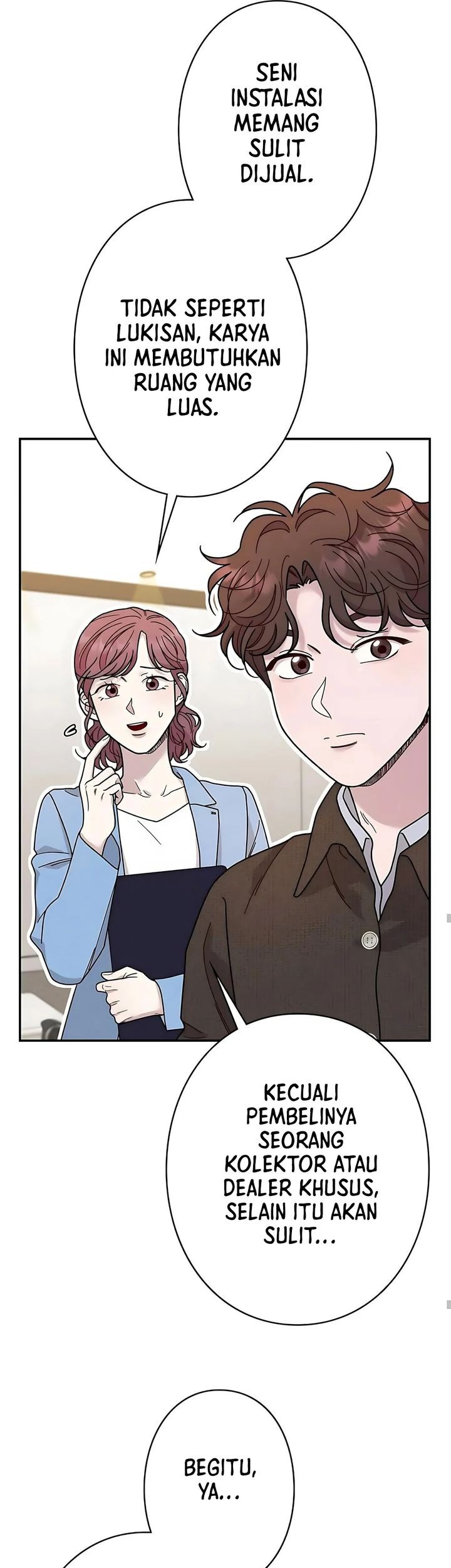 The Art Student Who Lived Twice Chapter 35 Gambar 51