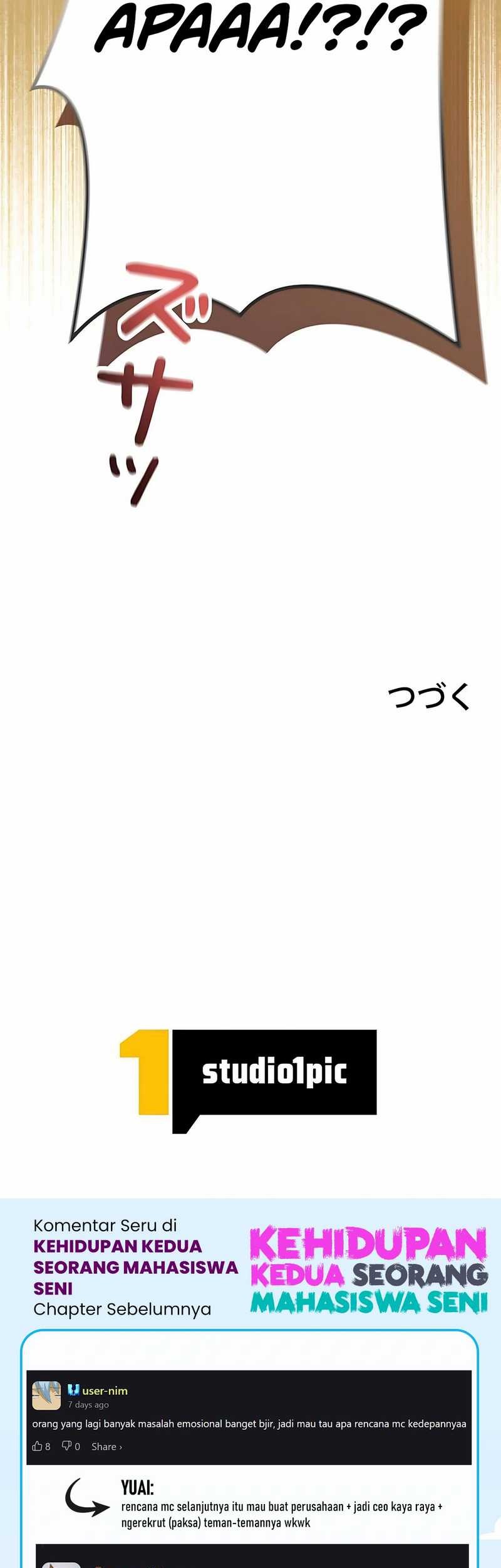 The Art Student Who Lived Twice Chapter 36 Gambar 79