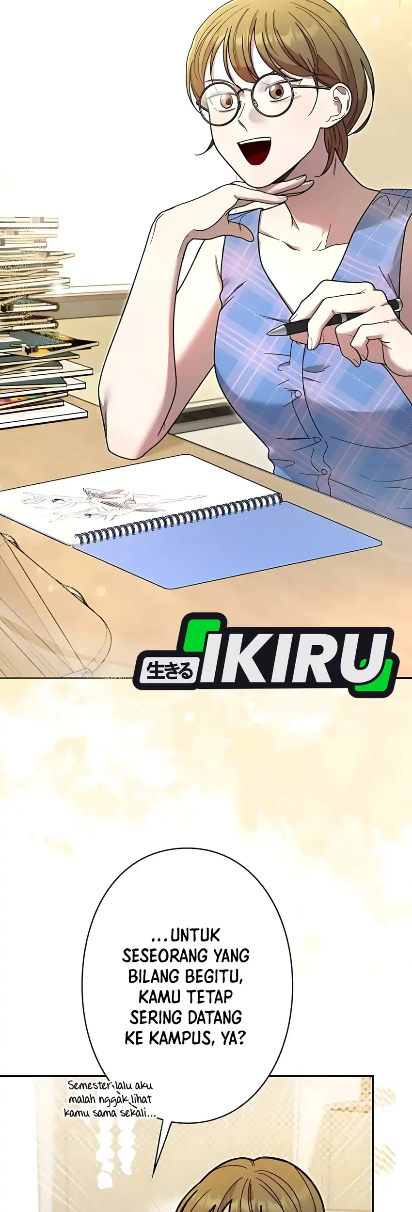 The Art Student Who Lived Twice Chapter 40 Gambar 13