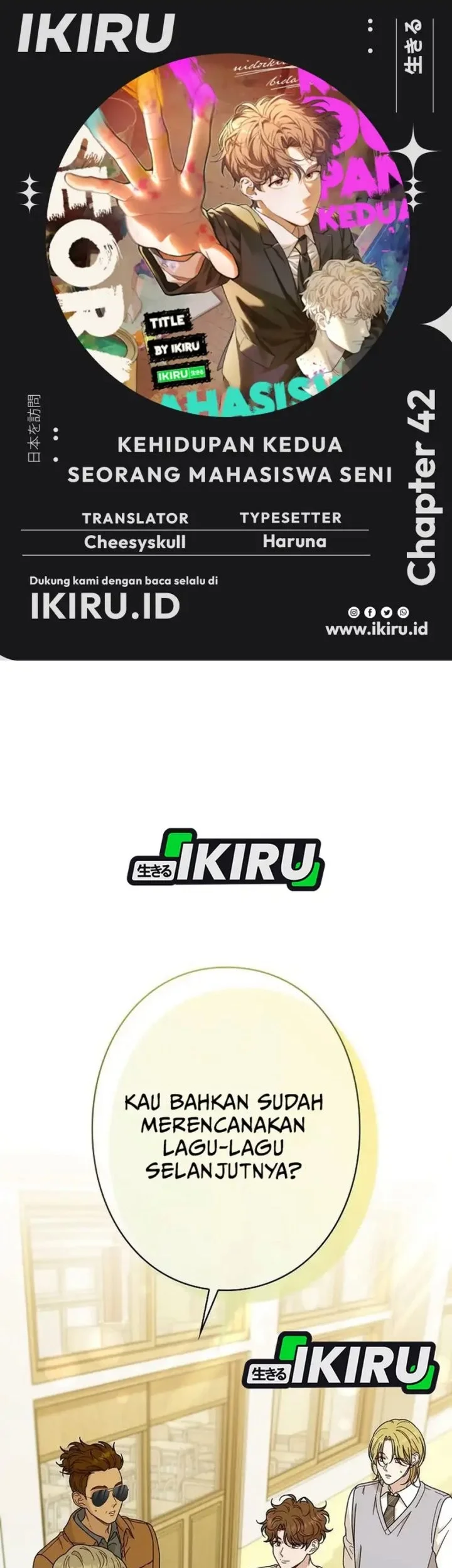 Komik The Art Student Who Lived Twice Chapter 42 gambar nomor 1