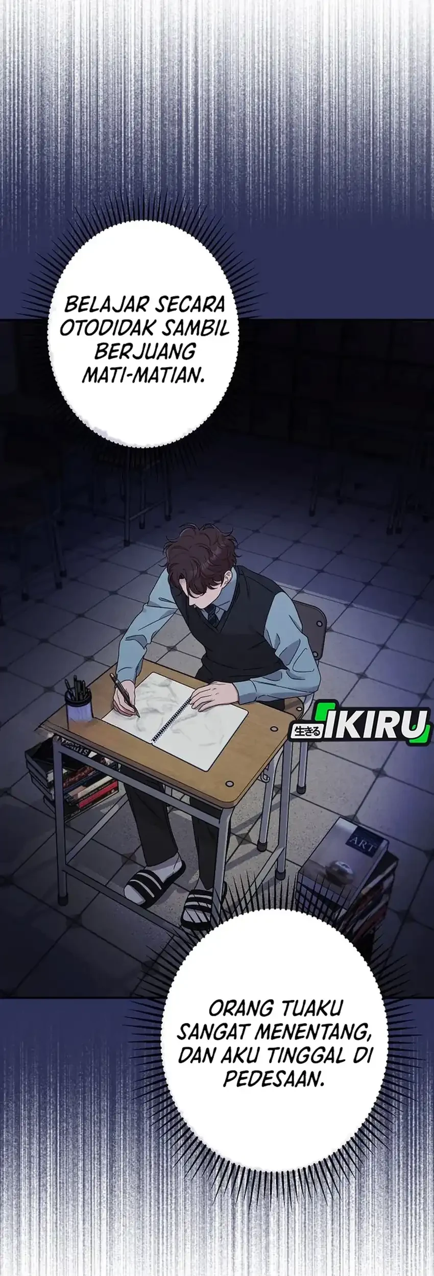 The Art Student Who Lived Twice Chapter 47 Gambar 70