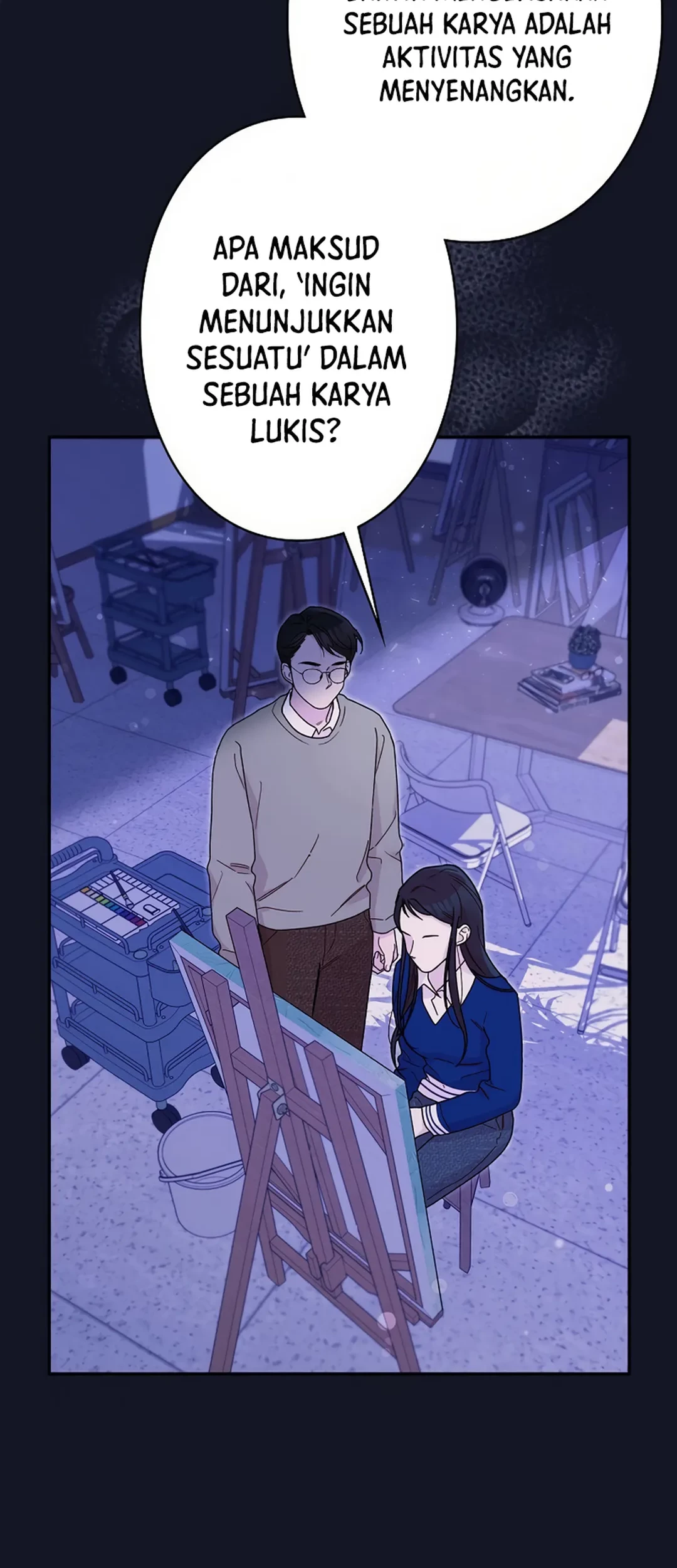 The Art Student Who Lived Twice Chapter 8 Gambar 48