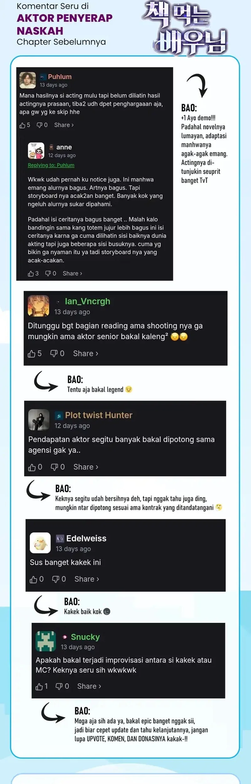 The Book-Eating Actor Chapter 48 Gambar 57