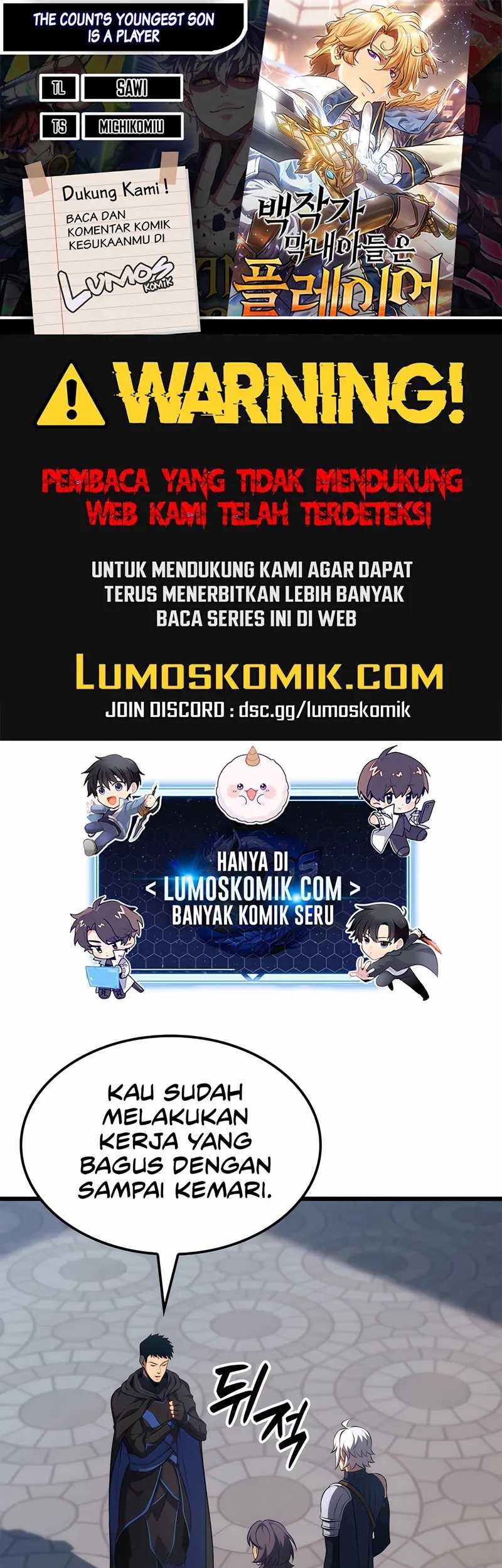 Komik The Count’s Youngest Son Is A Player! Chapter 104 gambar nomor 1