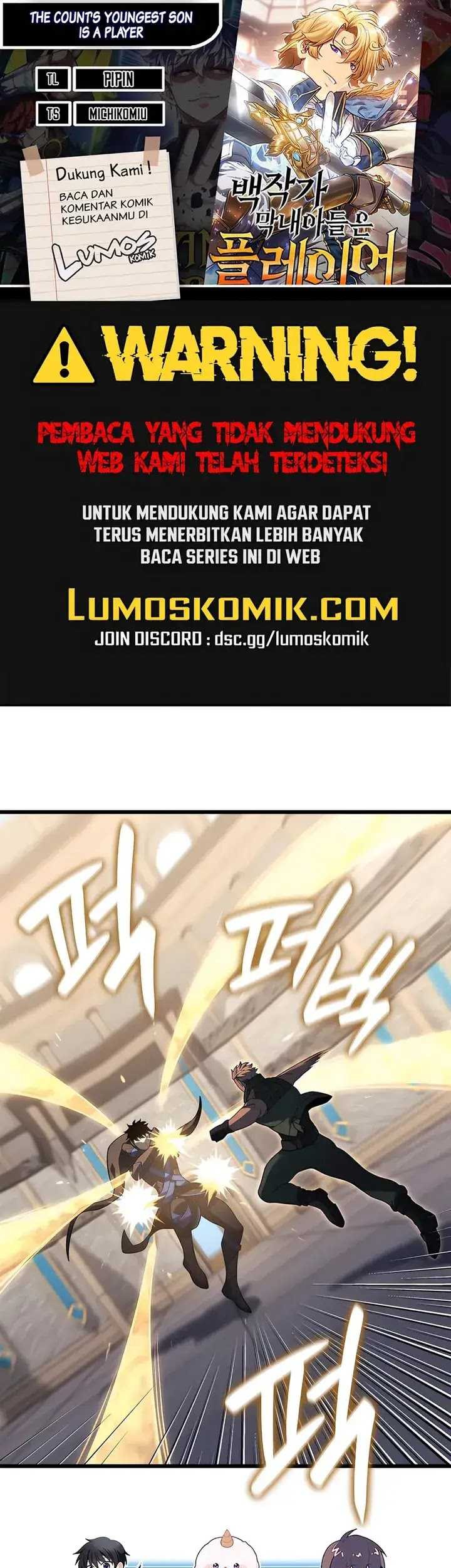 Komik The Count’s Youngest Son Is A Player! Chapter 108 gambar nomor 1