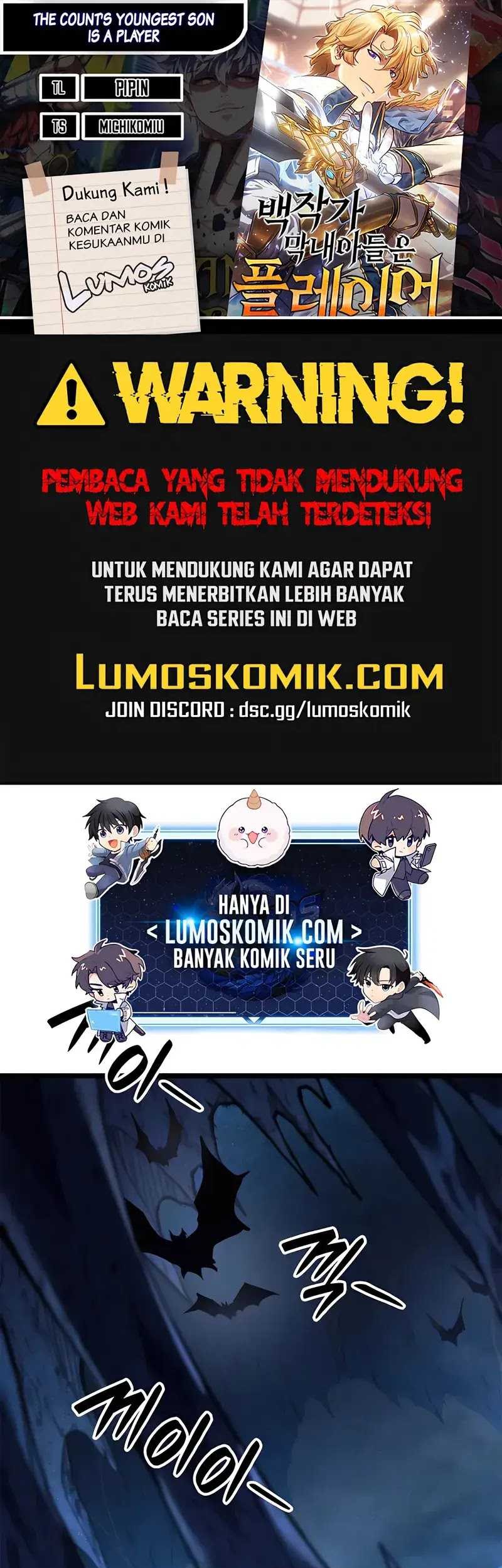 Komik The Count’s Youngest Son Is A Player! Chapter 112 gambar nomor 1