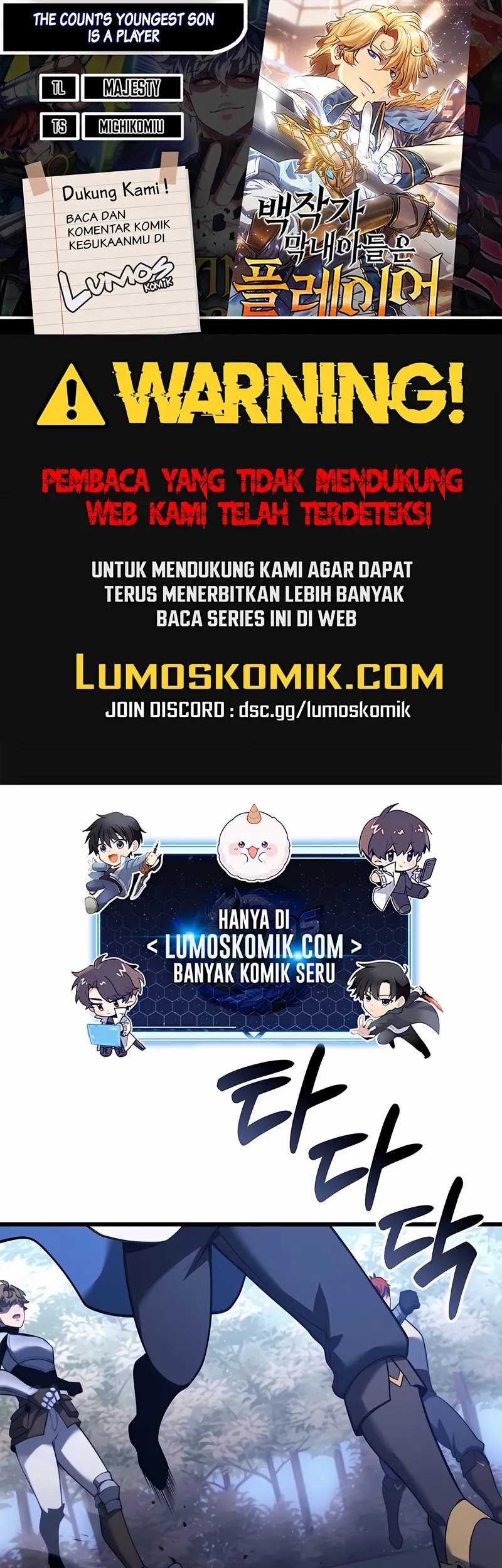 Komik The Count’s Youngest Son Is A Player! Chapter 115 gambar nomor 1