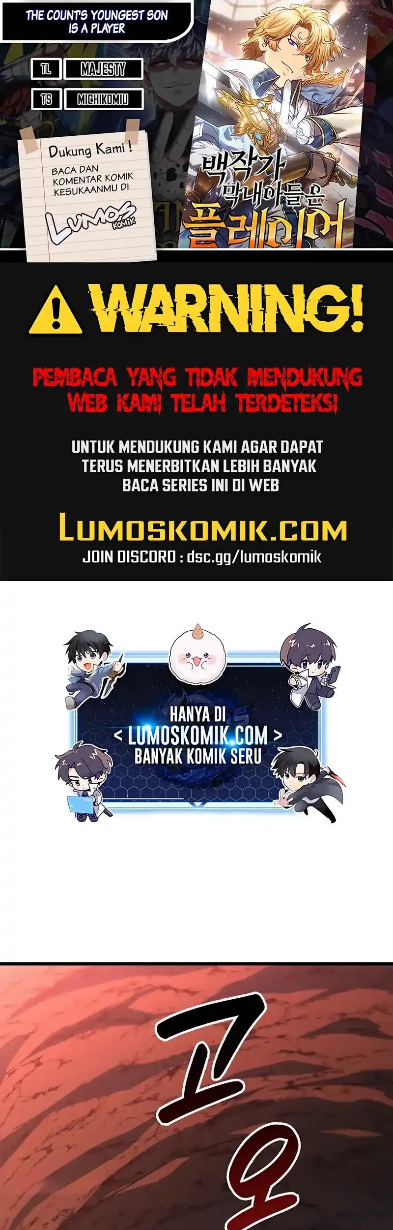 Komik The Count’s Youngest Son Is A Player! Chapter 121 gambar nomor 1