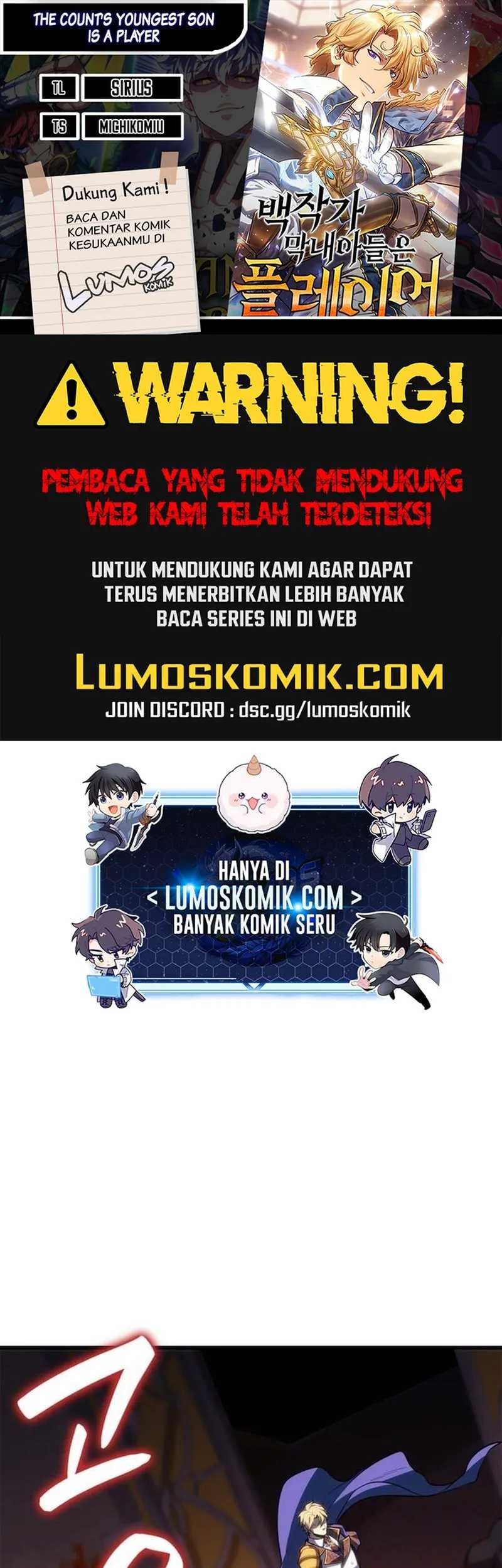 Komik The Count’s Youngest Son Is A Player! Chapter 122 gambar nomor 1