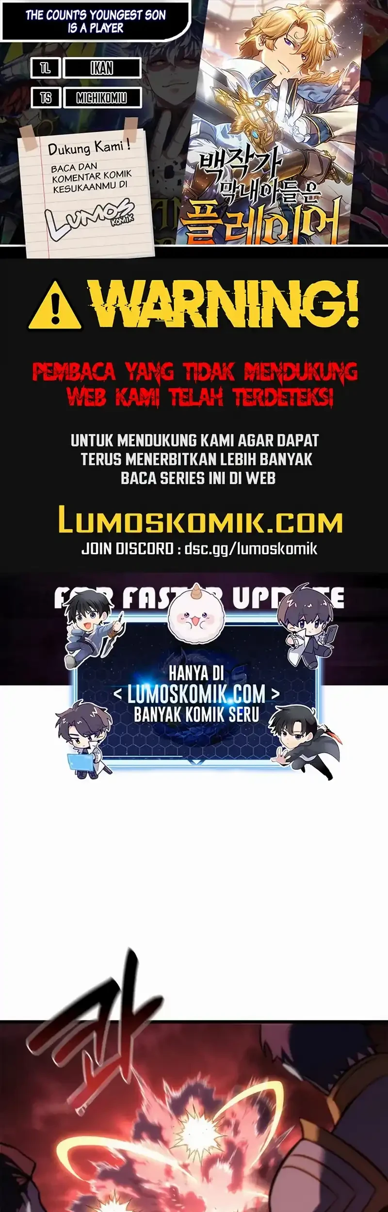 Komik The Count’s Youngest Son Is A Player! Chapter 129 gambar nomor 1