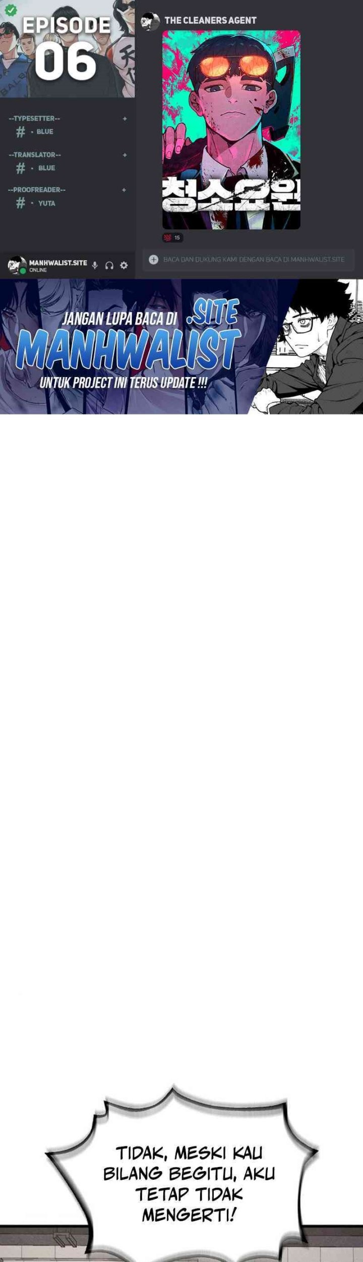 Komik The Cleaners Agent Chapter 6 gambar nomor 1