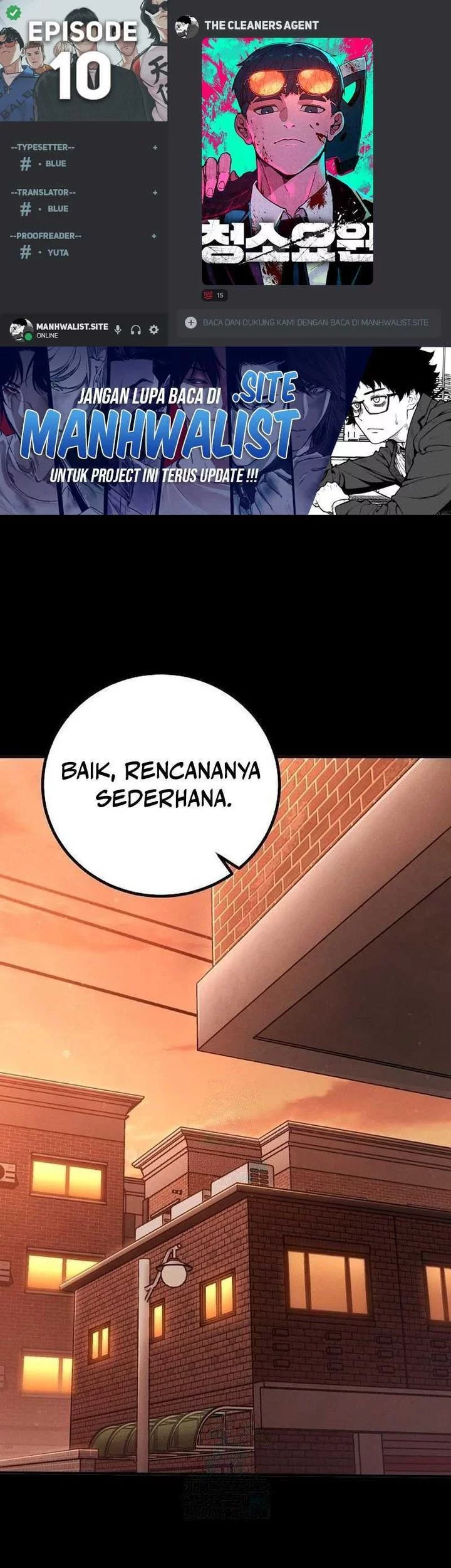 Komik The Cleaners Agent Chapter 10 gambar nomor 1