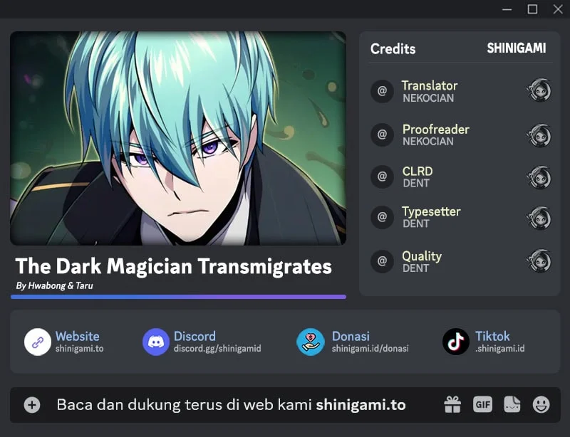 Komik The Dark Magician Transmigrates After 66666 Years Chapter 158 gambar nomor 1