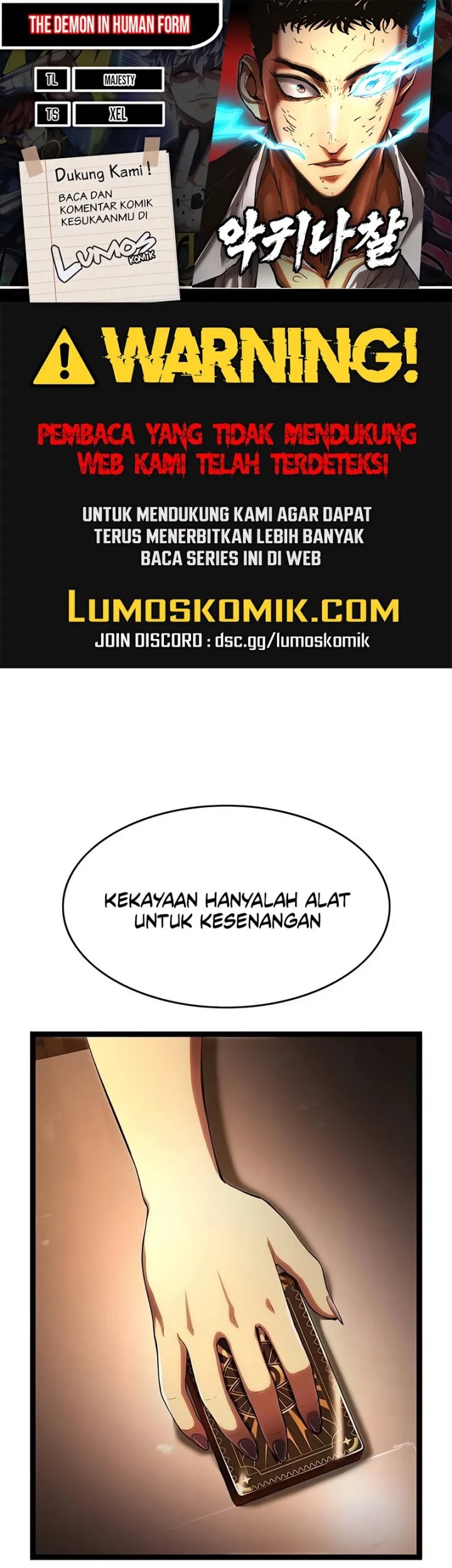 Komik The Demon in Human Form Chapter 3 gambar nomor 1