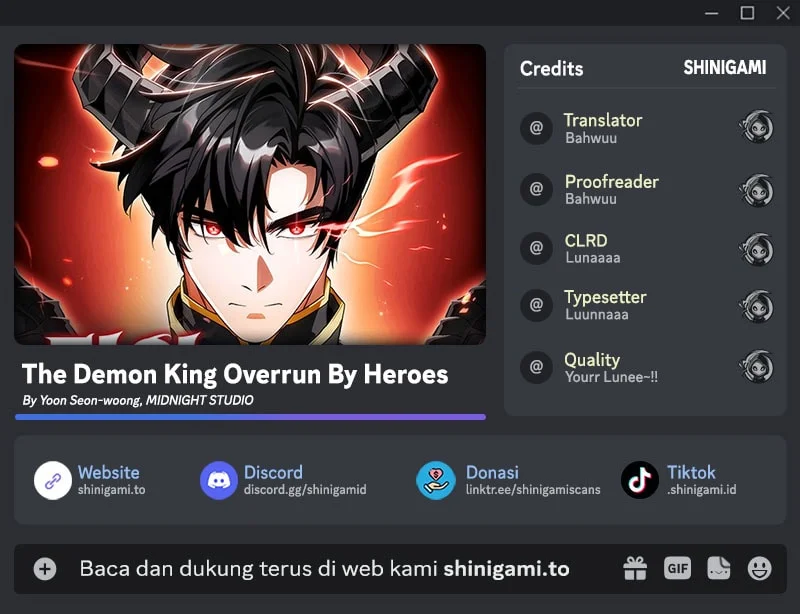 Komik The Demon King Overrun by Heroes Chapter 7 gambar nomor 1