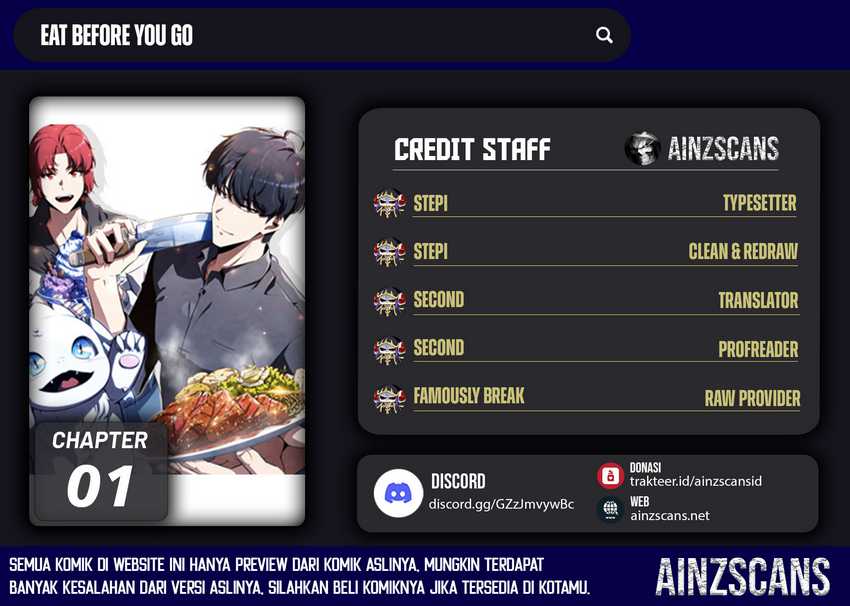 Komik The Demon Slayer’s Restaurant Chapter 1 gambar nomor 1