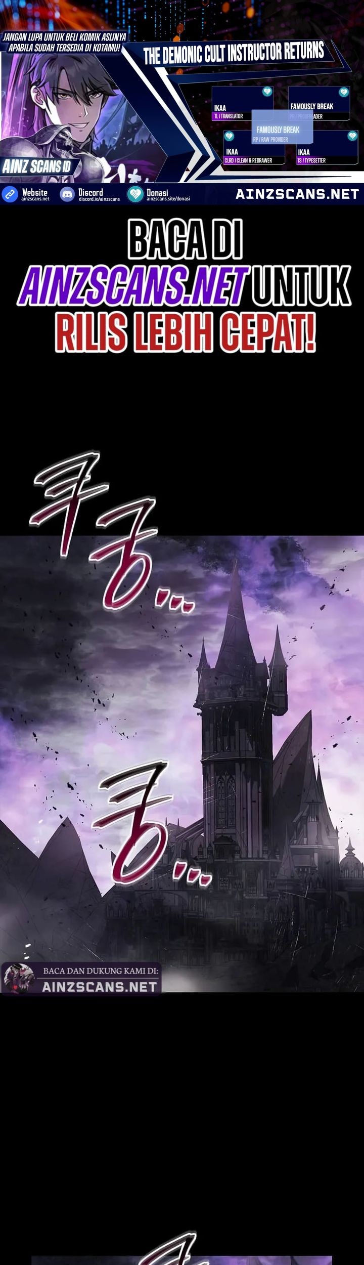 Komik The Demonic Cult Instructor Returns Chapter 16 gambar nomor 1
