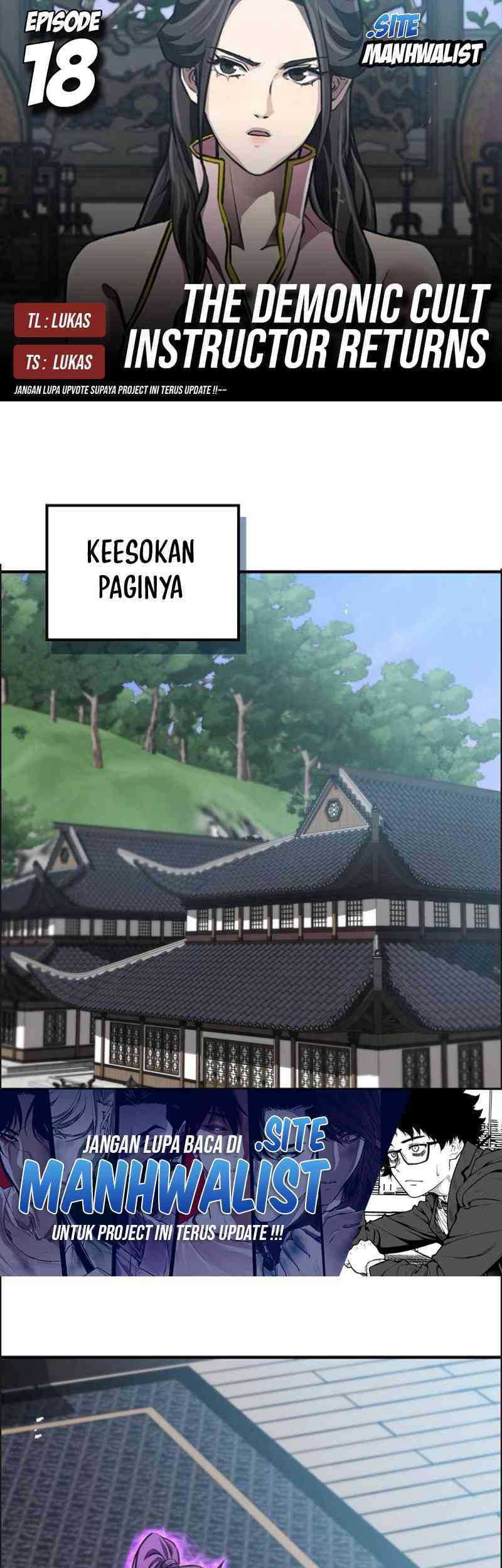 Komik The Demonic Cult Instructor Returns Chapter 18 gambar nomor 1