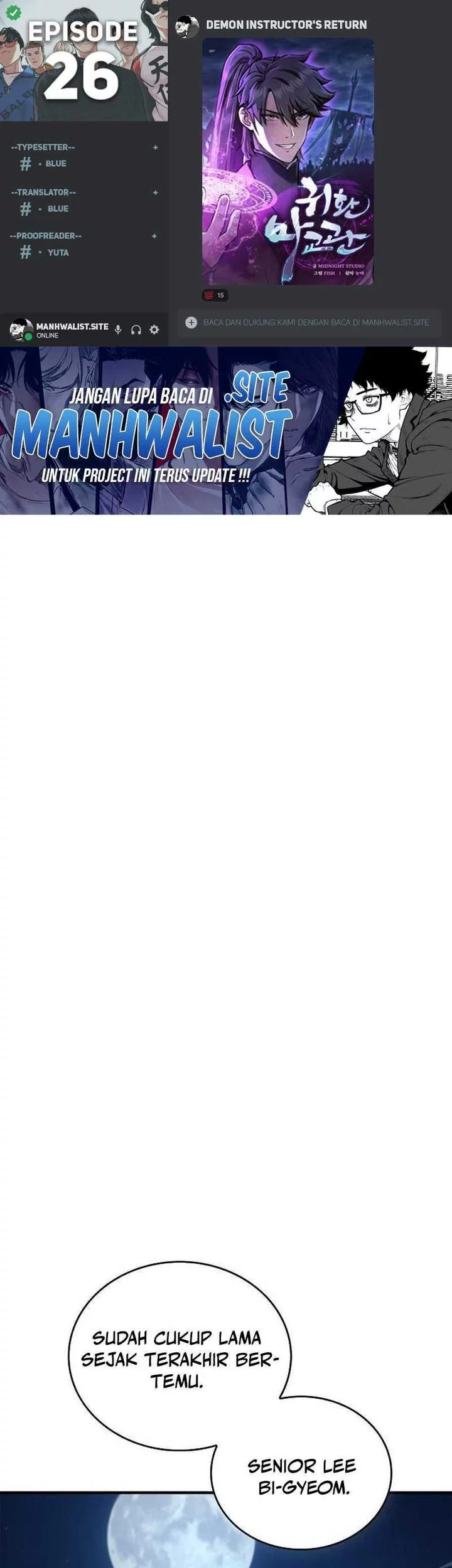 Komik The Demonic Cult Instructor Returns Chapter 26 gambar nomor 1