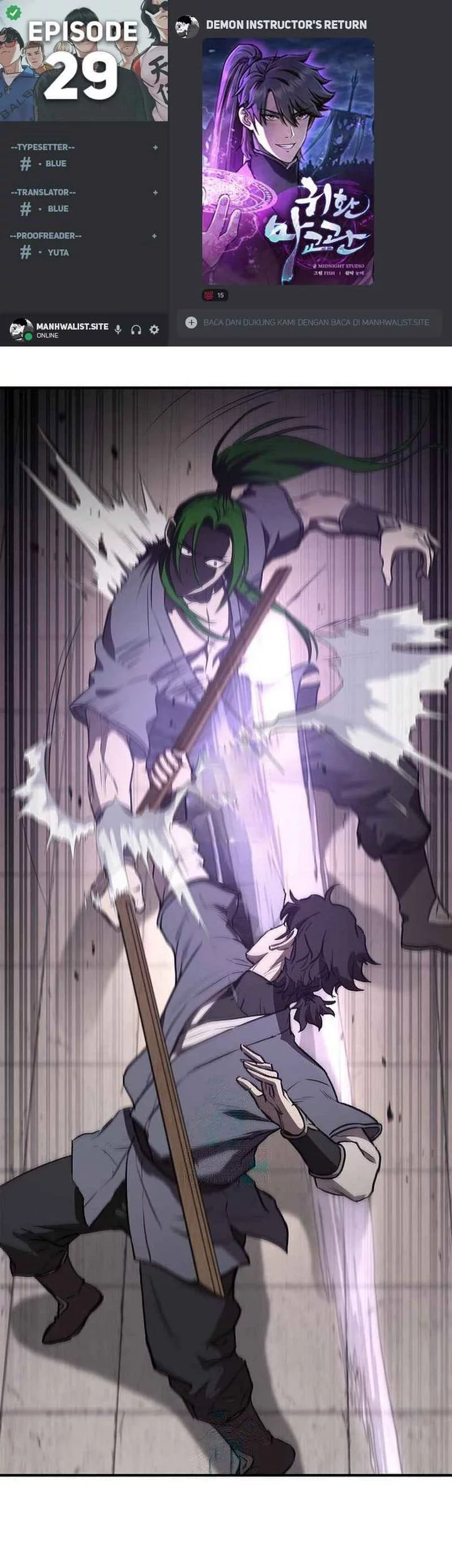 Komik The Demonic Cult Instructor Returns Chapter 29 gambar nomor 1