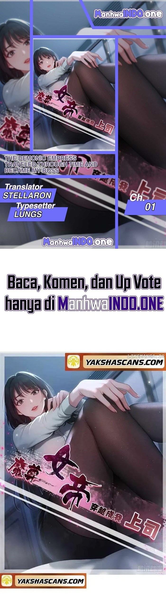 Komik The Demonic Empress Traveled Through Time And Became My Boss Chapter 1 gambar nomor 1