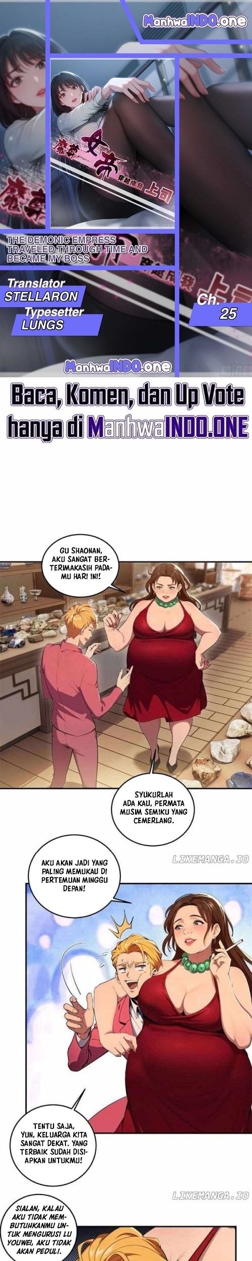 Komik The Demonic Empress Traveled Through Time And Became My Boss Chapter 25 gambar nomor 1