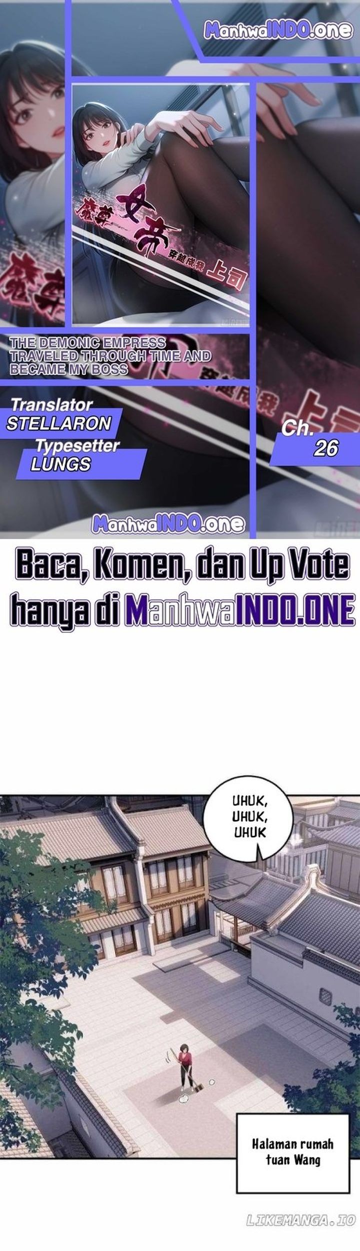 Komik The Demonic Empress Traveled Through Time And Became My Boss Chapter 26 gambar nomor 1