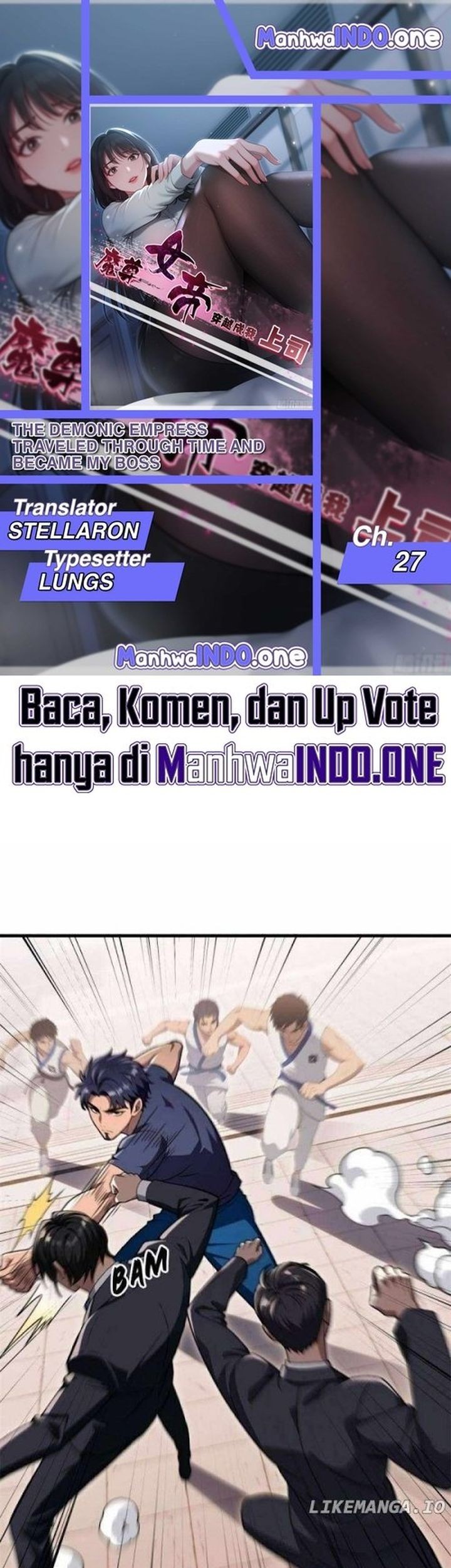 Komik The Demonic Empress Traveled Through Time And Became My Boss Chapter 27 gambar nomor 1