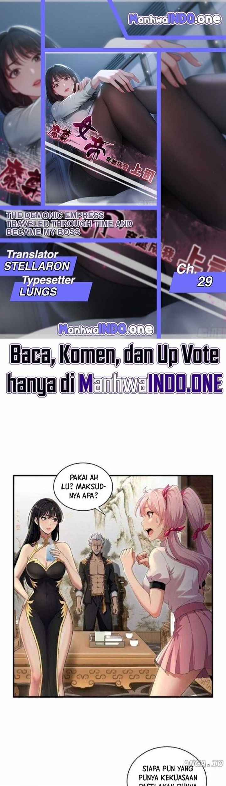 Komik The Demonic Empress Traveled Through Time And Became My Boss Chapter 29 gambar nomor 1