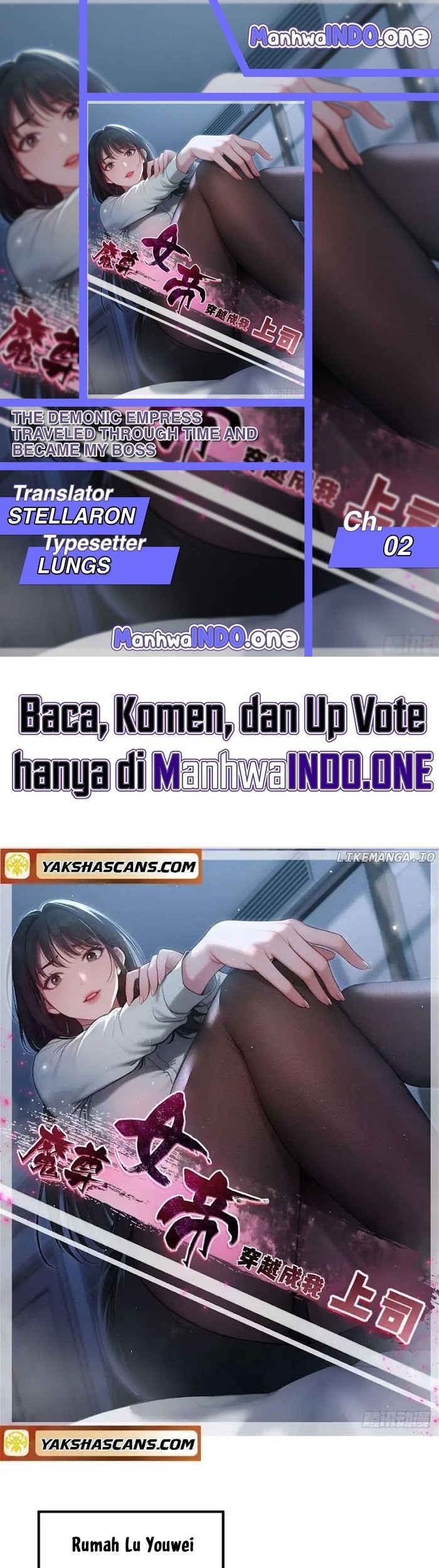 Komik The Demonic Empress Traveled Through Time And Became My Boss Chapter 2 gambar nomor 1