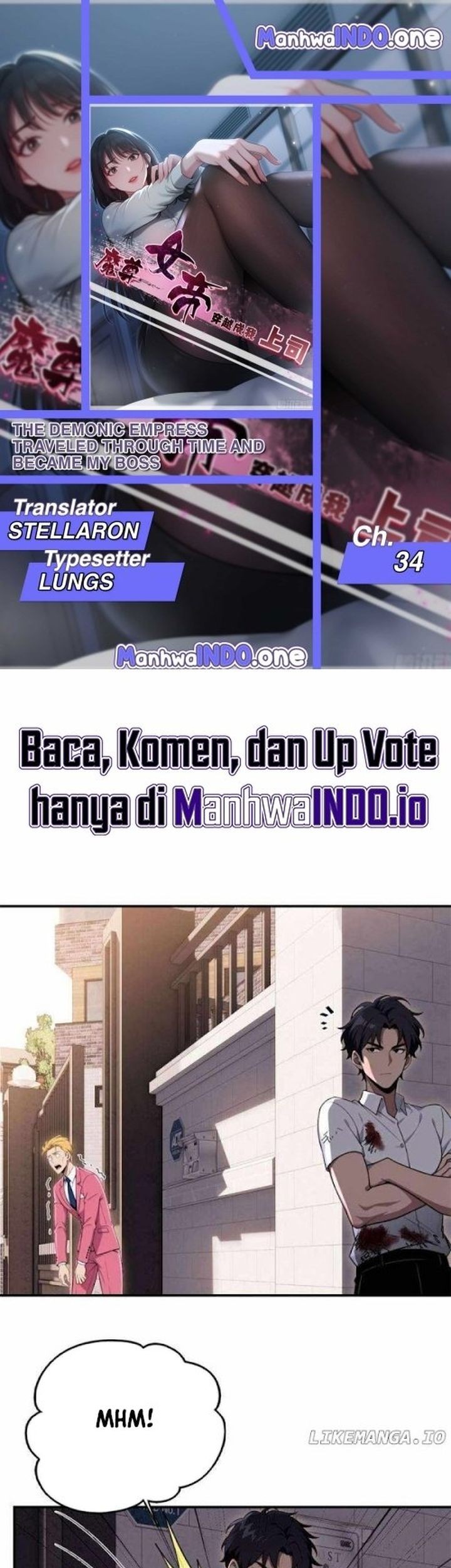 Komik The Demonic Empress Traveled Through Time And Became My Boss Chapter 34 gambar nomor 1