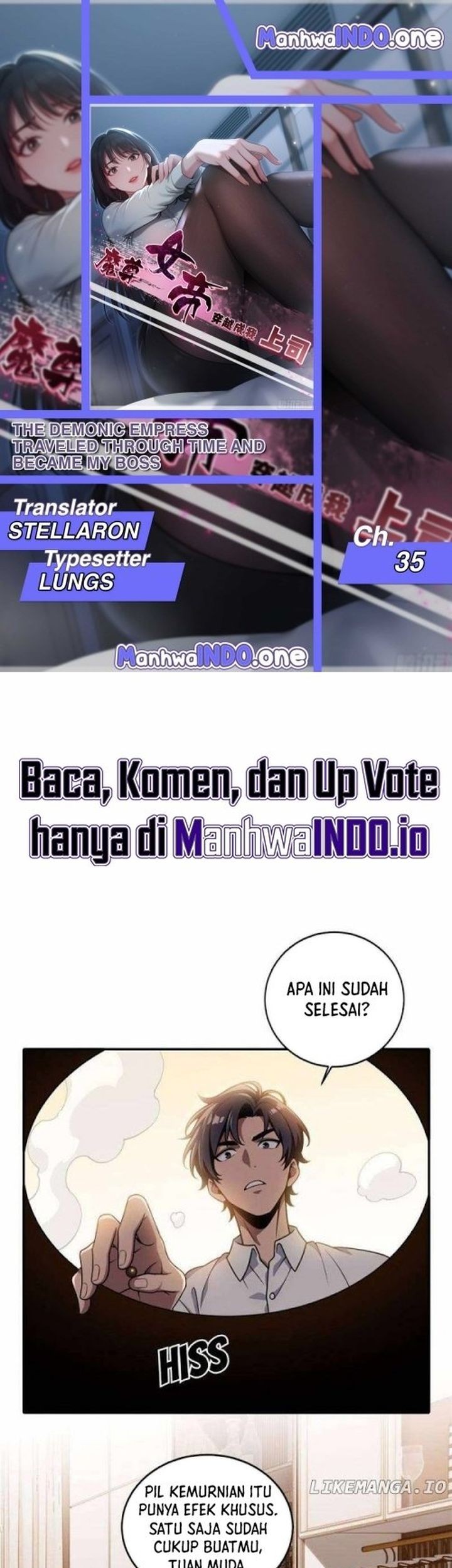 Komik The Demonic Empress Traveled Through Time And Became My Boss Chapter 35 gambar nomor 1