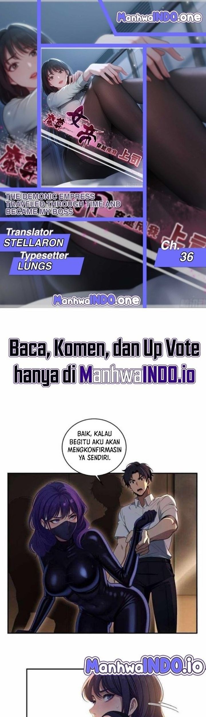 Komik The Demonic Empress Traveled Through Time And Became My Boss Chapter 36 gambar nomor 1