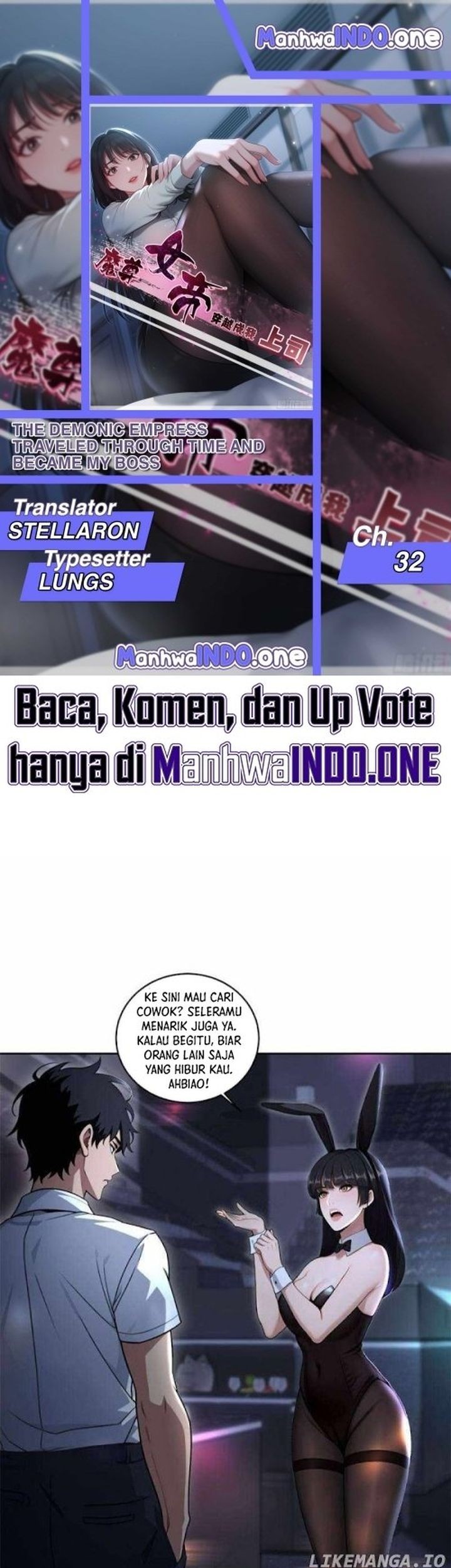 Komik The Demonic Empress Traveled Through Time And Became My Boss Chapter 32 gambar nomor 1