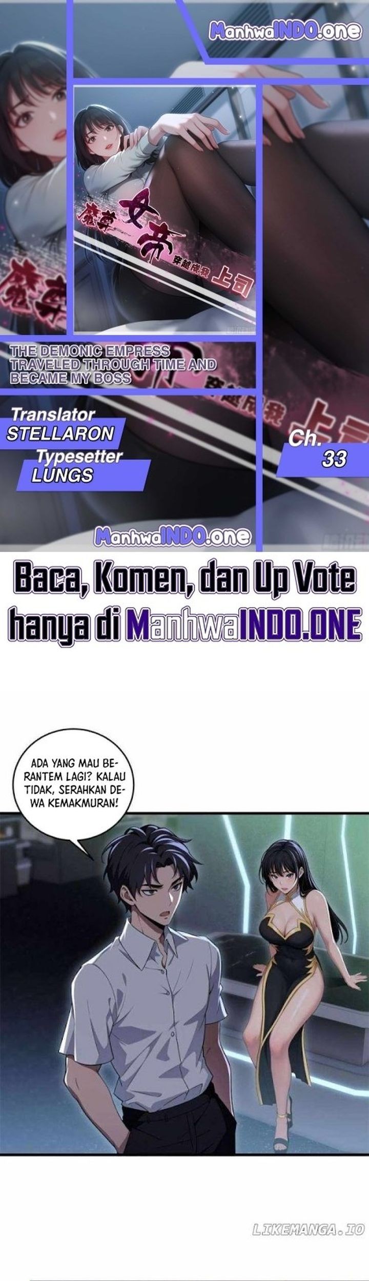 Komik The Demonic Empress Traveled Through Time And Became My Boss Chapter 33 gambar nomor 1