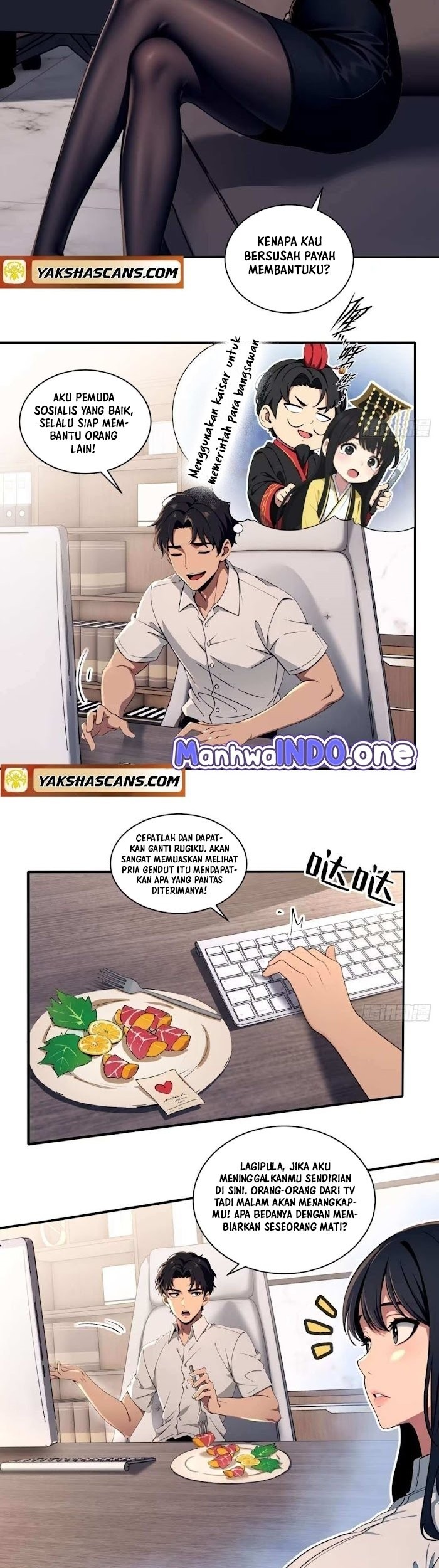 The Demonic Empress Traveled Through Time And Became My Boss Chapter 4 Gambar 3