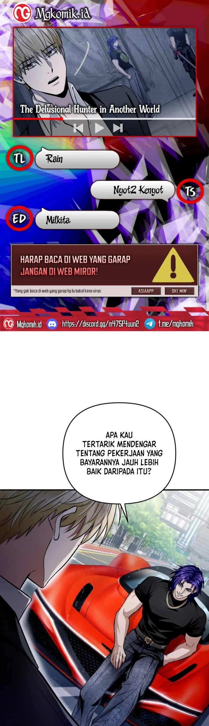 Komik The Delusional Hunter in Another World Chapter 10 gambar nomor 1