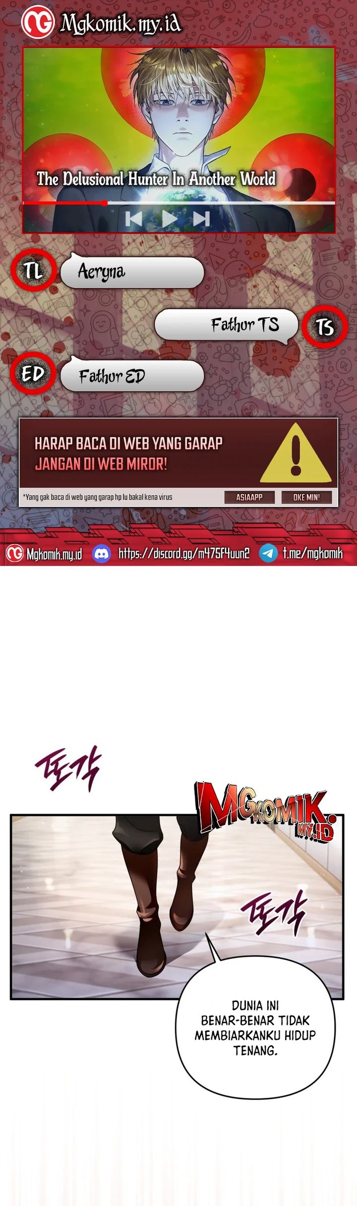 Komik The Delusional Hunter in Another World Chapter 39 gambar nomor 1