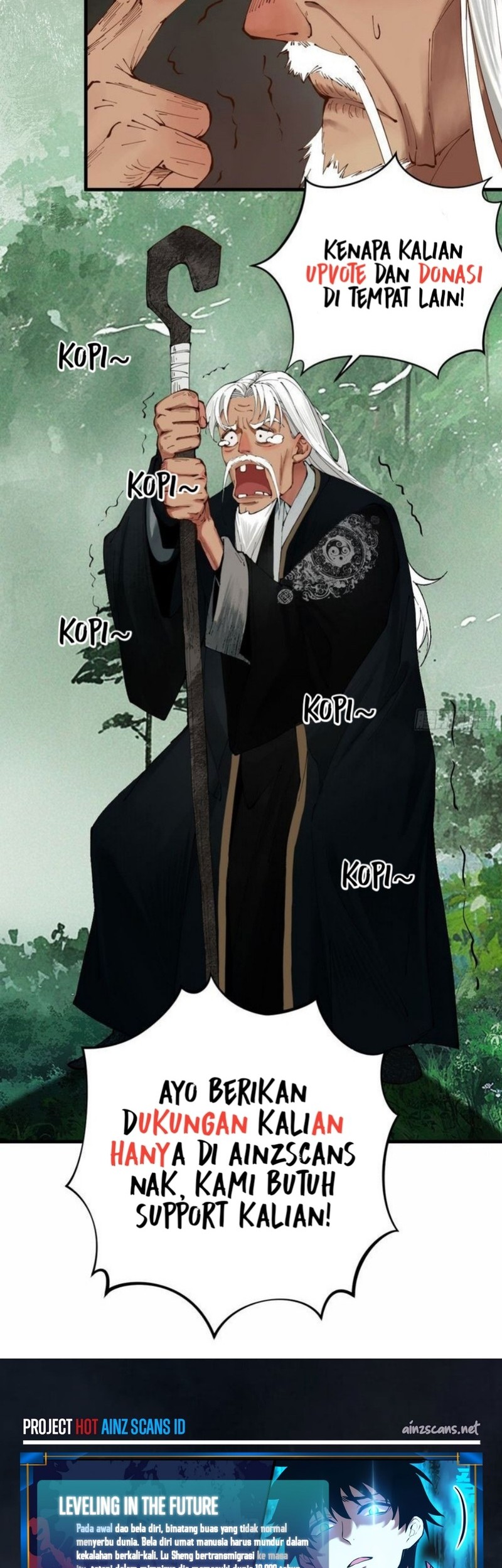 The Divine Path in Eternal Darkness Chapter 41 Gambar 23