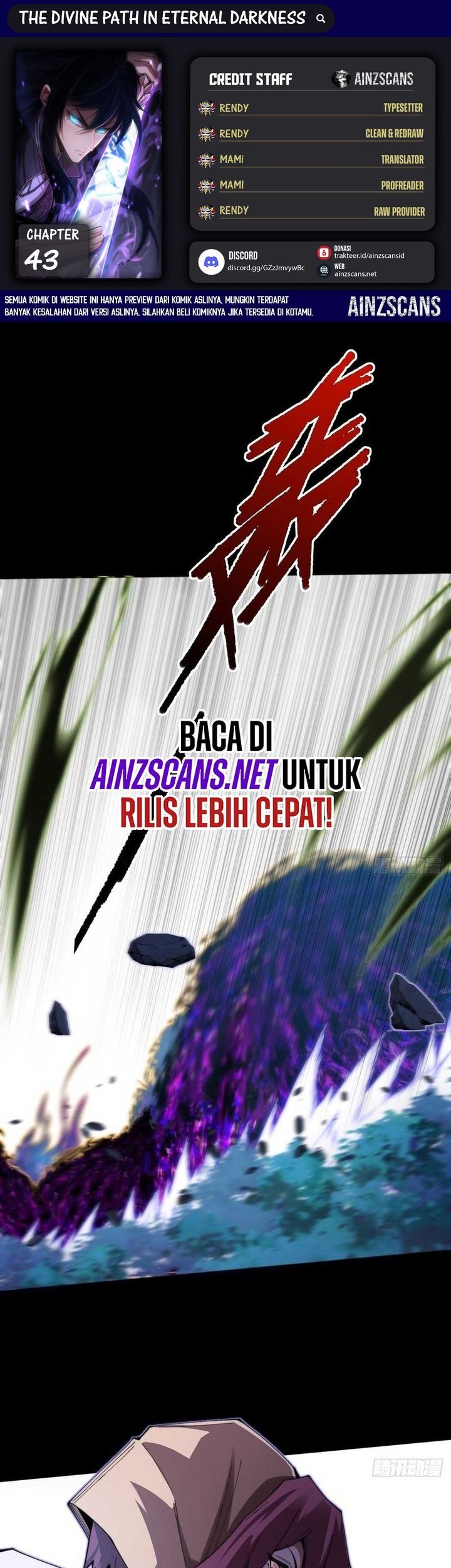 Komik The Divine Path in Eternal Darkness Chapter 43 gambar nomor 1