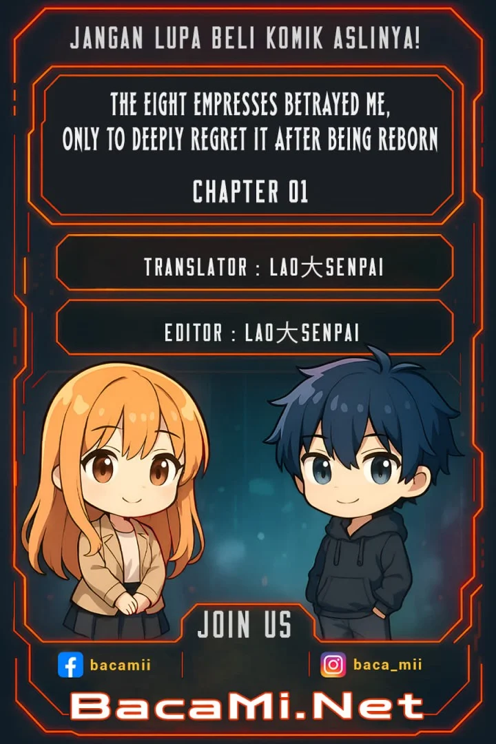 Komik The Eight Empresses Betrayed Me, Only to Deeply Regret It After Being Reborn Chapter 1 gambar nomor 1